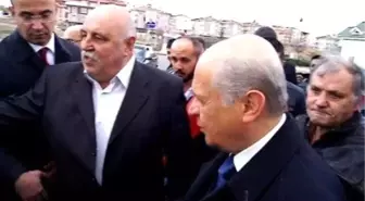 MHP Genel Başkanı Devlet Bahçeli, eski MHP Sincan İlçe Başkanı Sabri Can'ın cenaze törenine katıldı