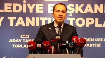 Yeniden Refah Partisi belediye başkan adaylarını açıkladı