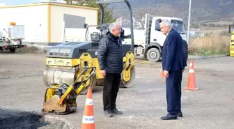 Boztram tramvay hangarı ve çevresindeki çalışmalar denetlendi