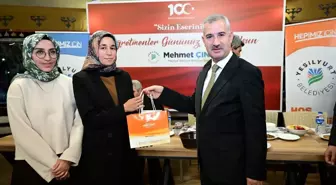 Başkan Çınar, Yeşilyurt'a yeni atanan öğretmenleri gedik oba çadırında ağırladı