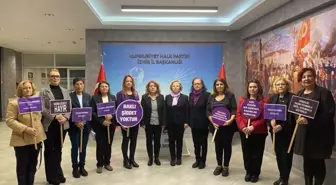 CHP İzmir Kadın Kolları'ndan 25 Kasım Açıklaması: 'Kadının Güvencesi Olan Laik Düzen Tehlike Altında'