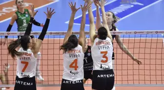 Eczacıbaşı Dynavit, Nilüfer Belediyespor'u 3-0 yendi