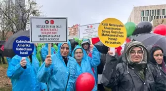 HAK-İŞ Kadın Komitesi, ABD Büyükelçiliği Önünde Protesto Düzenledi