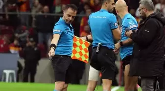 Galatasaray - Alanyaspor maçında hakem sakatlandı
