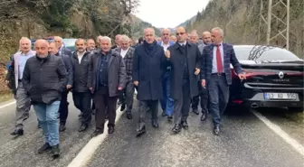 AK Parti Rize İl Başkanı Hikmet Ayar, İkizdere HES projesine karşı çıktı