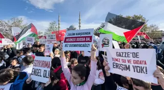 Saadet Partisi İstanbul İl Başkanlığı'ndan Filistin'e Destek Eylemi