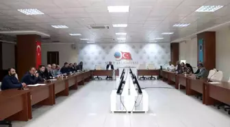 Siirt Belediyesi'nde iş sağlığı ve güvenliği toplantısı yapıldı
