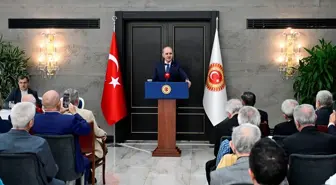 TBMM Başkanı Kurtulmuş, Türk Parlamenterler Birliği üyeleriyle bir araya geldi Açıklaması