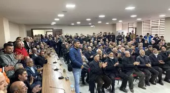 DEVA Partisi Horasan İlçe Başkanı ve Yönetim Kurulu AK Parti'ye katıldı