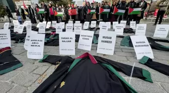 İstanbul'da avukatlar İsrail saldırılarına tepki gösterdi