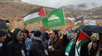 Malatya'da İsrail'in Gazze'ye yönelik saldırıları protesto edildi