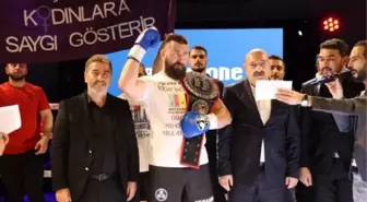 Muhammed Dursun, rakibinin çekilmesiyle kemerini kazandı