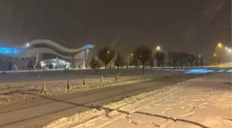 Sivas'ta Kar Yağışı