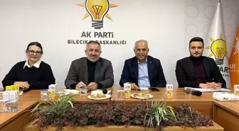 Bilecik Belediye Başkanı Mustafa Yaman AK Parti İl Başkanlığı Toplantısına Katıldı