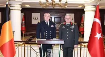 Genelkurmay Başkanı Metin Gürak, Belçika Genelkurmay Başkanı Michel Hofman ile Görüştü