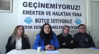 KESK, İstanbul ve Diyarbakır'da 'Emekten Yana, Demokratik Halk Bütçesi İstiyoruz' Mitingi Düzenleyecek