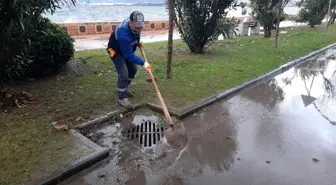 Gölcük Halıdere Sahilindeki Su Tahliyesi Tamamlandı