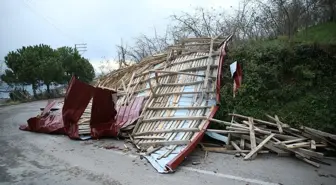 Ordu'da Fırtına Sonucu 110 Ev ve 1 Cami Hasar Gördü