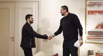 TBF Başkanı Türkoğlu, 21 yıl önce kendisine mektup yazan hayranıyla bir araya geldi