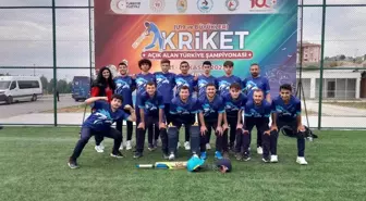 Afyonkarahisar Spor Lisesi Kriket Takımı Türkiye Şampiyonasında Damga Vurdu