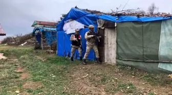 Amasya'da jandarma komandoları yaylalarda operasyon yaptı