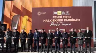 Konya Büyükşehir Belediyesi Fenni Fırın Ekmek Fabrikası Açıldı