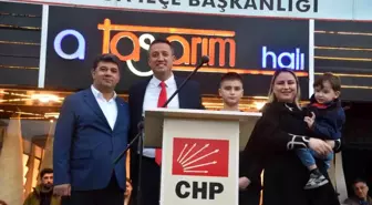 CHP Aliağa Belediye Başkan Aday Adayı Barış Eroğlu Miting Gibi Açıklama Yaptı