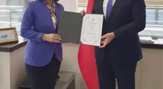 MSÜ Rektörü Erhan Afyoncu'ya EİT Eğitim Ödülü