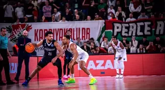 P. Karşıyaka, FIBA Şampiyonlar Ligi'nde galip geldi