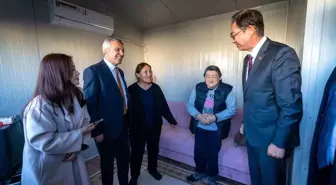 Malatya'da 210 konteynerden oluşan Korepck Mahallesi törenle açıldı