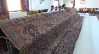 Osmanlı'nın Hollanda'ya hediye ettiği 118 yıllık Hereke Halısı Aksaray'da