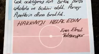 Trabzonsporlu Futbolcuların Notlu Jestine Kafeterya İşletmecisi Duygulandı