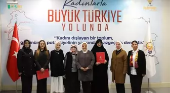 AK Parti'de 4 ilçeye yeni kadın kolları başkanları atandı