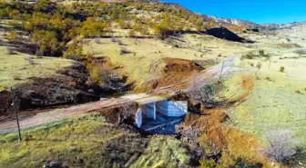 Batman'da Taşçılar köyünün yolunda köprü yapıldı