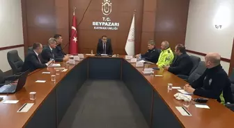 Beypazarı'nda kış tedbirleri toplantısı düzenlendi
