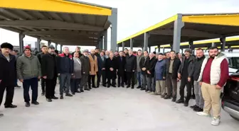 Büyükkılıç, İç Anadolu'nun en büyük Canlı Hayvan Borsası ve Pazar Yeri'ni ziyaret etti
