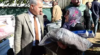 'Hollanda Cordaid' Destekli Yardım Projesi kapsamında depremzede ailelere yardım paketleri dağıtıldı