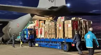 Türkiye'den Gazze'ye ilaç ve tıbbi malzeme taşıyan askeri uçak yola çıktı