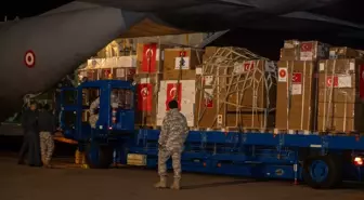 Türkiye'den Gazze'ye ilaç ve tıbbi malzeme taşıyan askeri uçak hareket etti