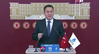 Ali Babacan: 'Bu Hükümet Alın ve Akıl Teri Dökerek Kazanç Elde Etme Yerine; Ölçüsüz Rant, Rüşvet, Yolsuzluk ve Köşe Dönme Anlayışıyla Kısa Yoldan...