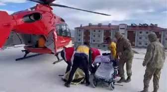 Böbrek Yetmezliği Hastası Ambulans Helikopterle Sevk Edildi