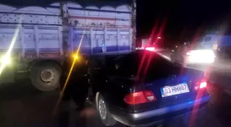 Eskişehir'de Kamyonun Tekerleklerine Çarpan Otomobilin Sürücüsü Yaralandı