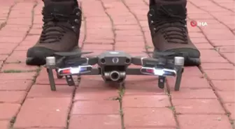 İstanbul Fatih'te Yayalara Yol Vermeyen Sürücülere Dron Destekli Denetim
