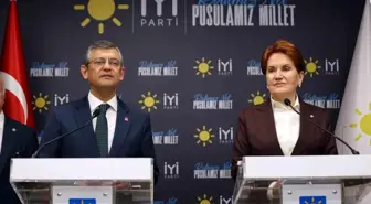 CHP Genel Başkanı Özgür Özel, İYİ Parti Genel Başkanı Meral Akşener'i ziyaret etti