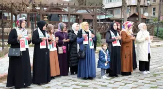 Samsun'da İsrail'in Gazze'ye yönelik saldırıları protesto edildi