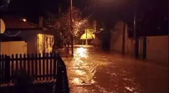 Çanakkale'de yoğun yağışlar sonucu su taşkınları yaşandı