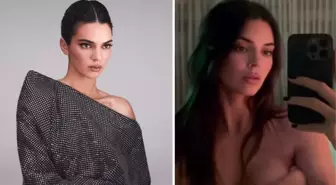 Ünlü model Kendall Jenner, Forbes Dergisi'ne kapak olduktan sonra üstsüz videosunu yayınladı