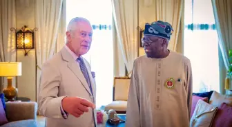 Nijerya Devlet Başkanı Tinubu ve İngiltere Kralı 3. Charles BAE'de buluştu