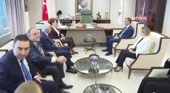 CHP Genel Başkanı Özgür Özel, İYİ Parti Genel Başkanı Meral Akşener'i ziyaret etti
