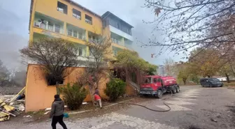 Tunceli'de belediye binasında çıkan yangın söndürüldü